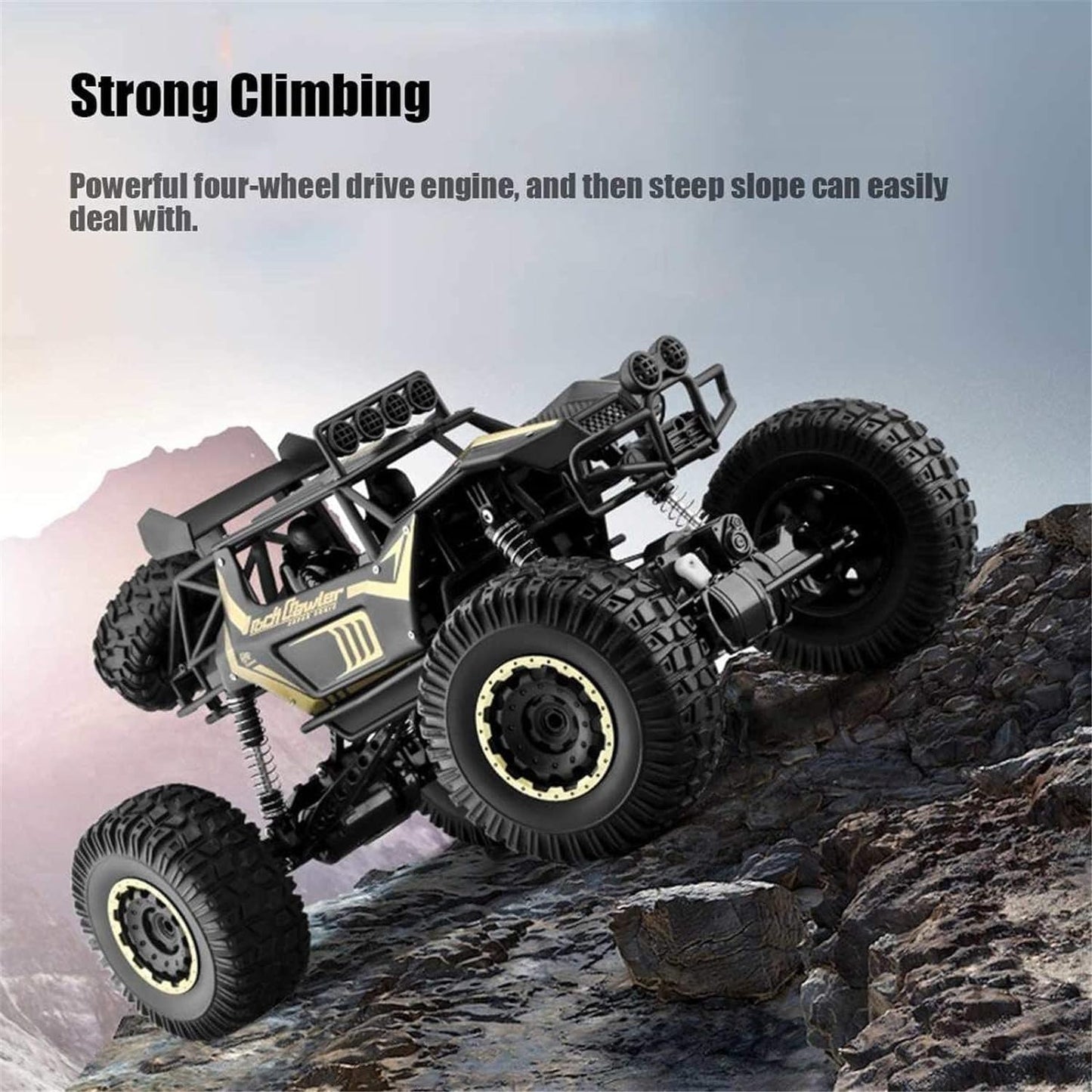 Smoke Rock Crawler 4WD RC Car