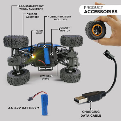 Smoke Rock Crawler 4WD RC Car