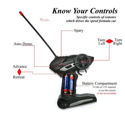 High Speed RC Car Remote Control 2WD