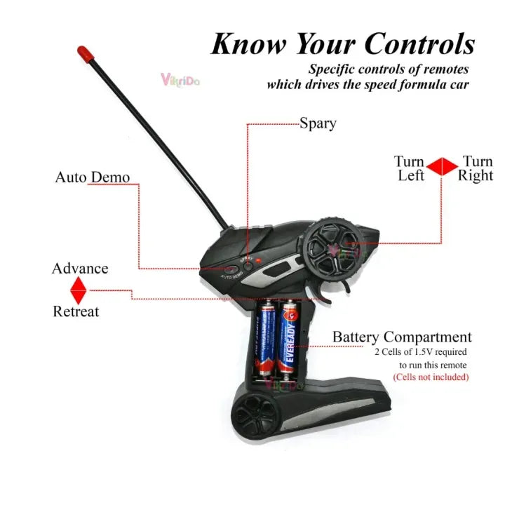 High Speed RC Car Remote Control 2WD