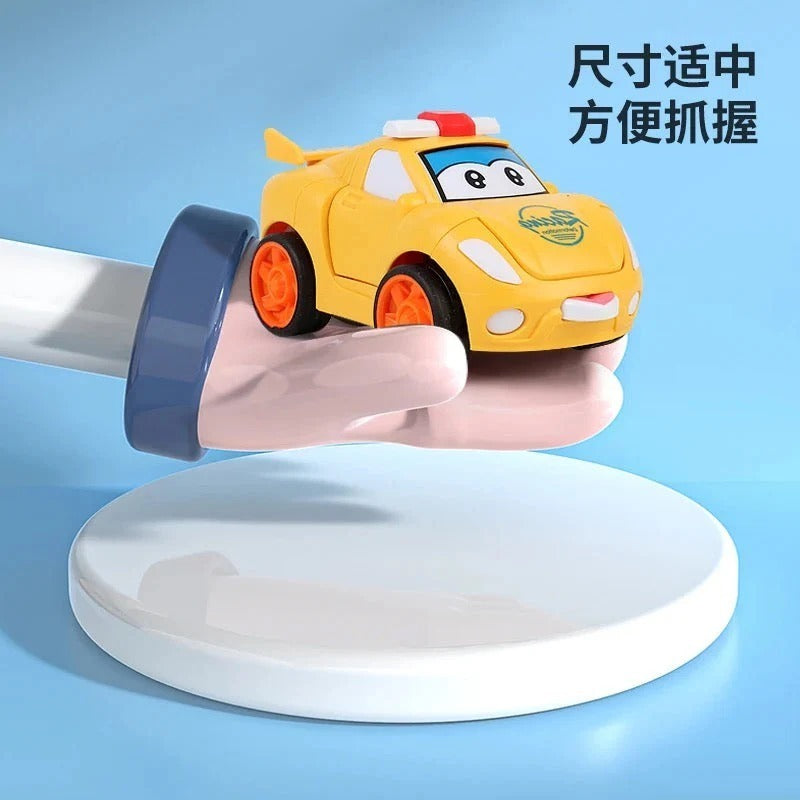 Cartoon Robot Transformer Car