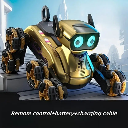 RC Stunt Robot Dog - Rechargeable Remote Control