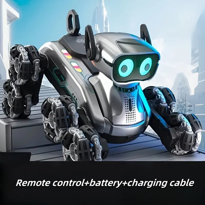 RC Stunt Robot Dog - Rechargeable Remote Control