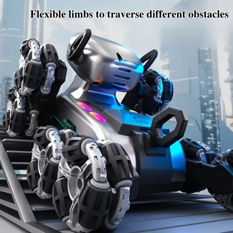 RC Stunt Robot Dog - Rechargeable Remote Control