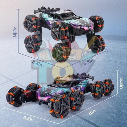 Cool 8-Wheel RC Stunt Car for Kids