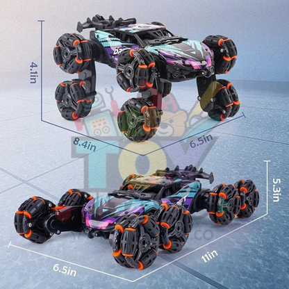 Cool 8-Wheel RC Stunt Car for Kids