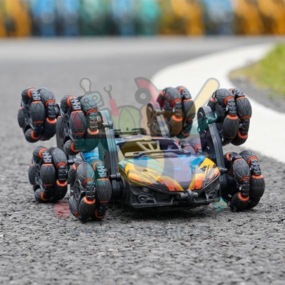 Cool 8-Wheel RC Stunt Car for Kids