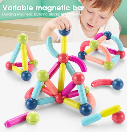 Colorful Creative Pipe Puzzle Building Blocks
