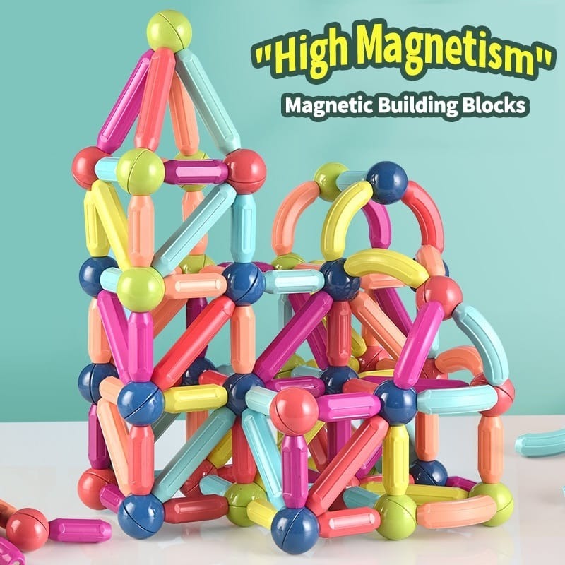 Colorful Creative Pipe Puzzle Building Blocks