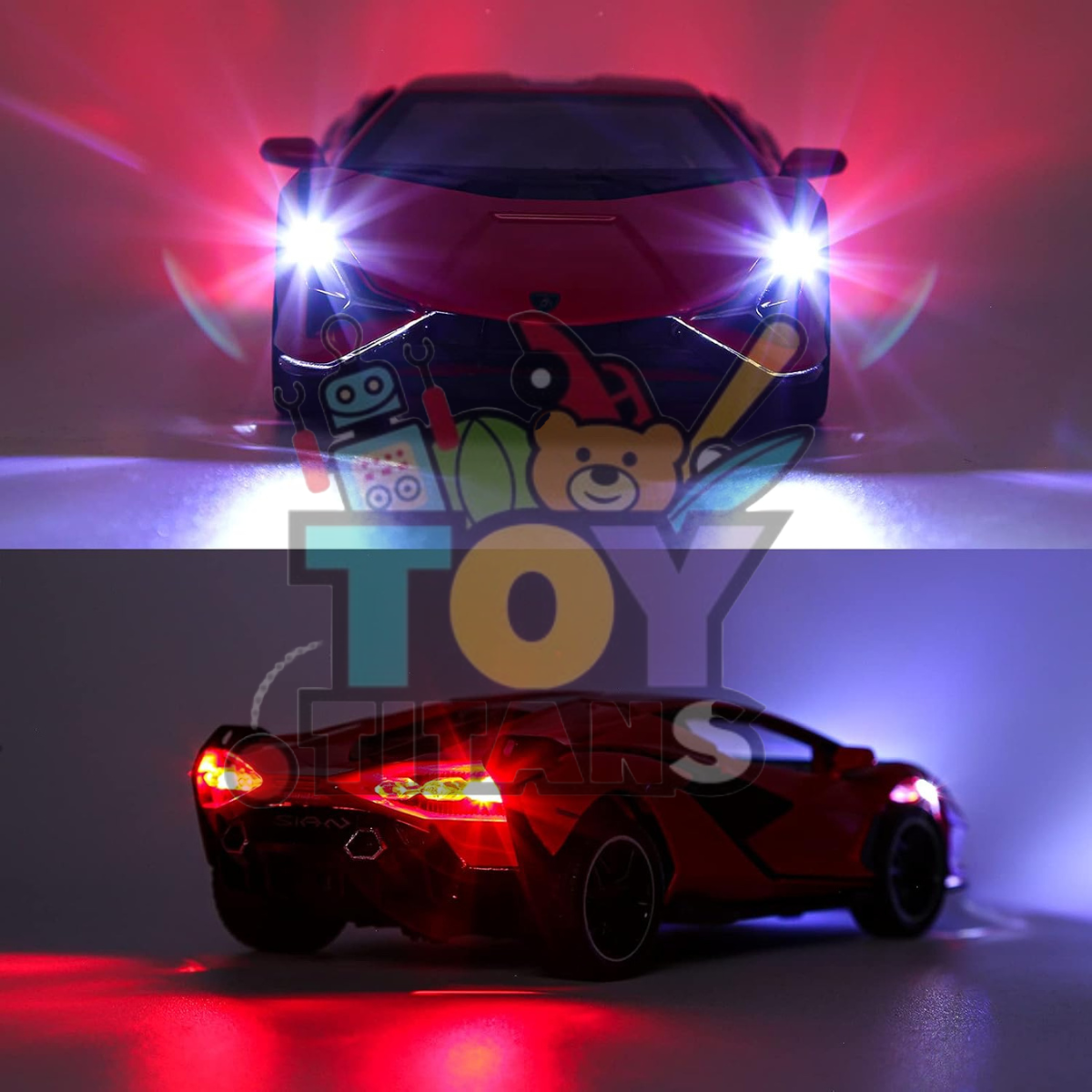 Lamborghini Sian Diecast Metal Toy Car
