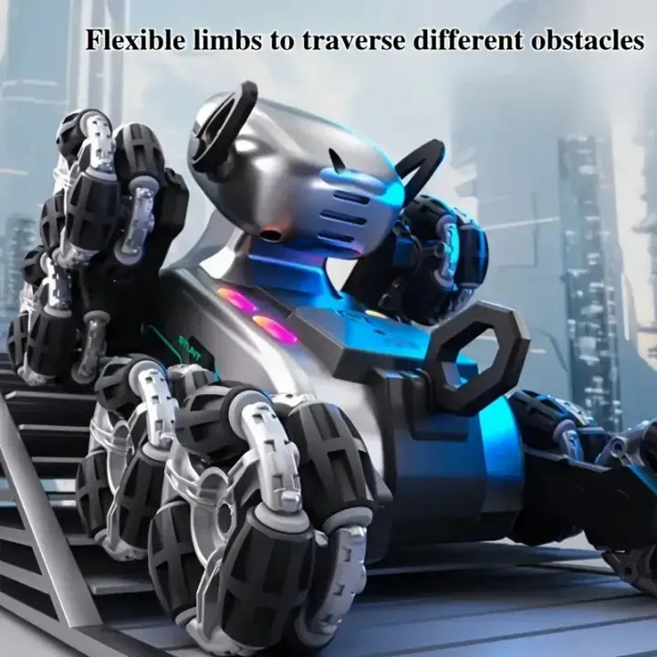RC Stunt Robot Dog - Rechargeable Remote Control