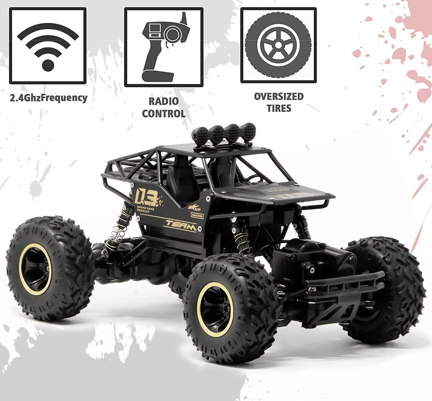 Smoke Rock Crawler RC Car