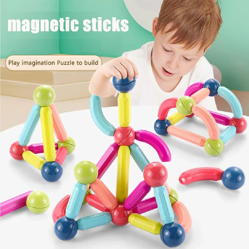 Colorful Creative Pipe Puzzle Building Blocks